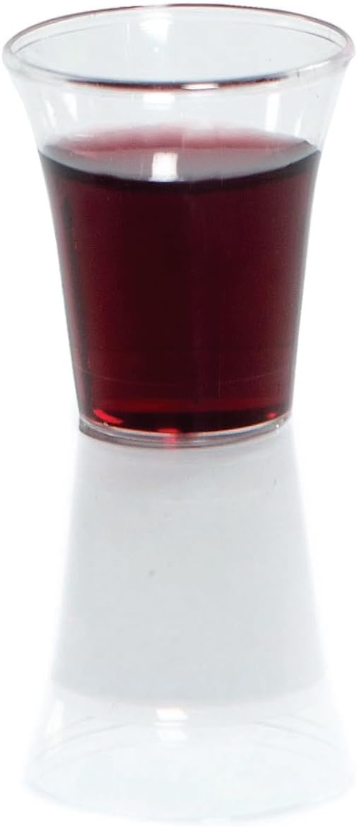 Broadman Plastic, Disposable, Recyclable Communion Cups, 2000 Count