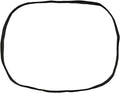 Direct Replacement for Frigidaire 5304511391 Dryer Felt Seal