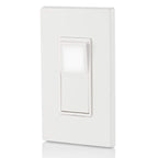 Leviton 15 Amp, 120/277 Volt, Decora LED Illuminated Rocker 4-Way AC Quiet Switch, Residential Grade, Grounding, L5614-2W, White