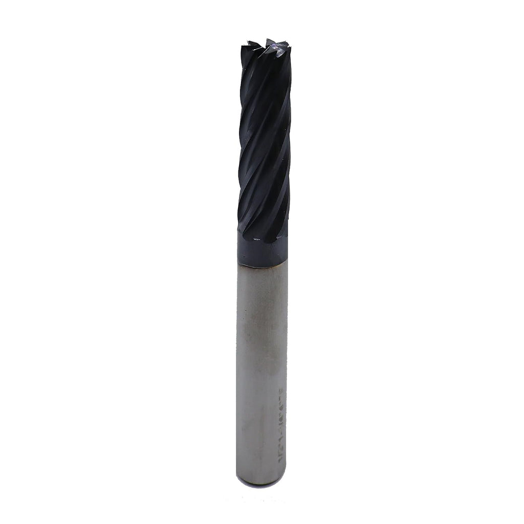 1/2in Solid Carbide End Mill, 7 Flutes, Variable Helix, Variable Geometry