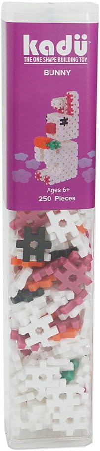 KADU Bunny 250 Piece Set - STEM/STEAM Building + Construction Toy, for Open + Imaginative Play Ages 5+
