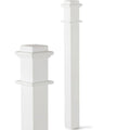 Newel Post 3.5 x 48 in Solid Poplar Notched Interior Stair Post