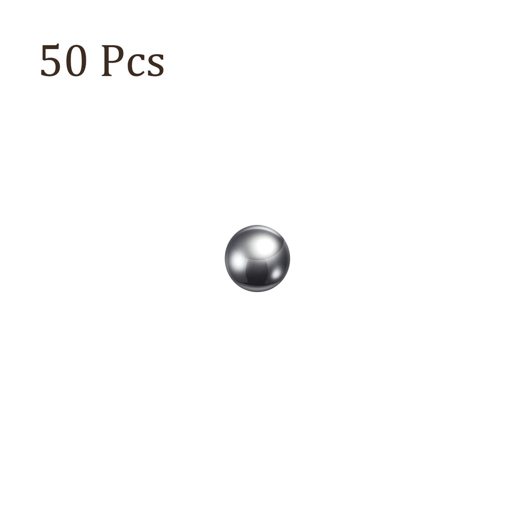 Kozelo 50pcs Precision Balls - [9mm] 304 Stainless Steel for Bearings Use, Solid