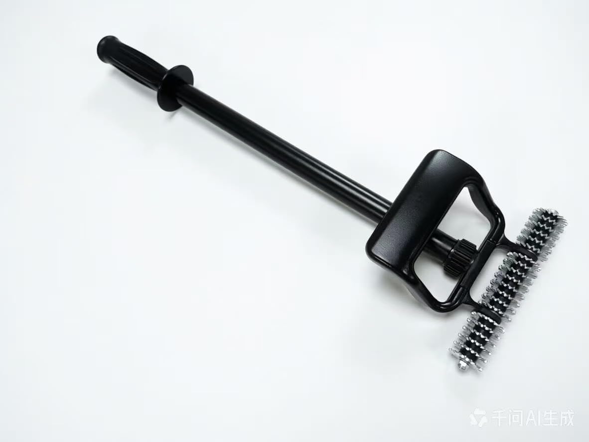 Extendable Carpet Seam Roller 6.5 Inch, 16-27 in Handle - ZY493