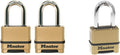 2 Pack & 1 Pack Heavy Duty Weatherproof Combination Locks with Boron-Carbide Shackles
