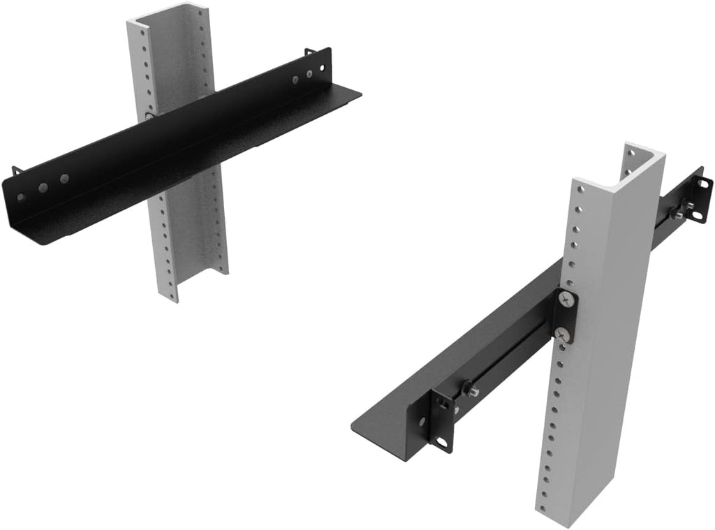 1U 19inch Server Rack Rails -15-24 inch Adjustable Depth