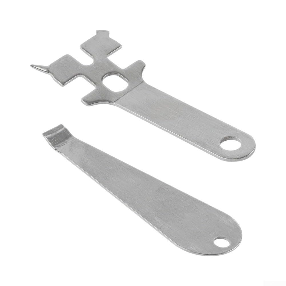 Zorsculpt Stainless Steel Puck Removal Tool 2-Pack for Espresso