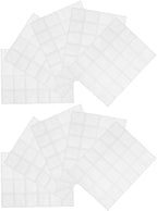 10 Sheets Self Absorbing Ice Packs 24 Slots for Food Shipping