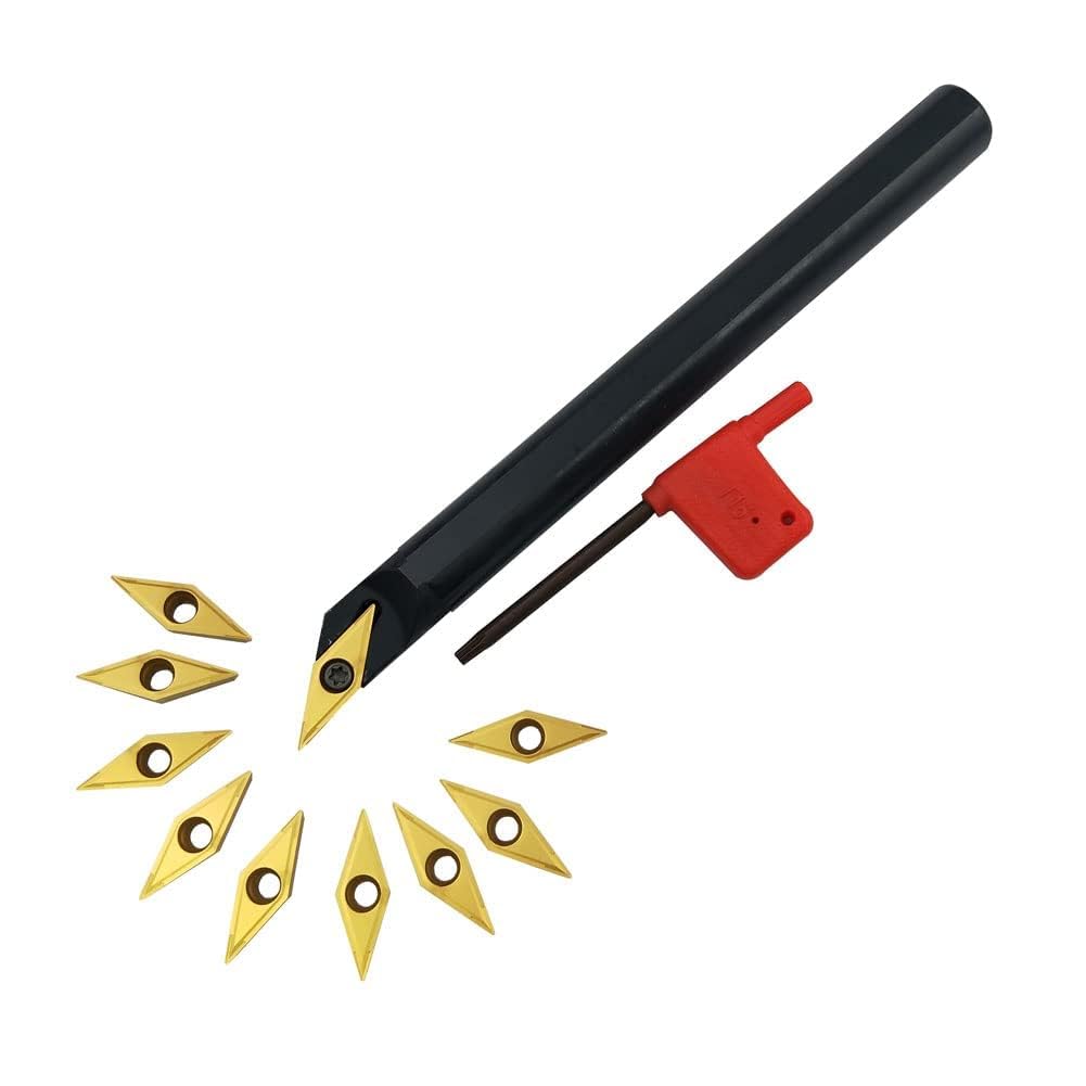 S16Q-SVXCR16 Internal Turning Holder with VCMT160404 Inserts