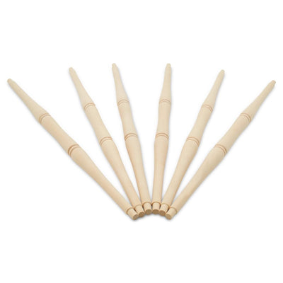 Wooden Baluster Spindles 17-1/2", Pack of 3 Birch Spindles for Crafts, Woodworking, and Furniture, by Woodpeckers