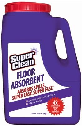 Super Clean 275575 3 lbs Absorbent Floor Dry Cleaner