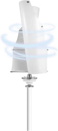 12V 400W Vertical Axis Wind Turbine Generator Kit MPPT Controller | Converts wind energy into electrical power for