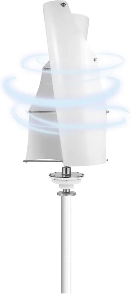 12V 400W Vertical Axis Wind Turbine Generator Kit MPPT Controller | Converts wind energy into electrical power for