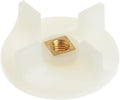 4Pcs Motor Coupler for Eco Twin, Eco Plus and Blue Leaf Mixers,White, Mixer Replacement Part