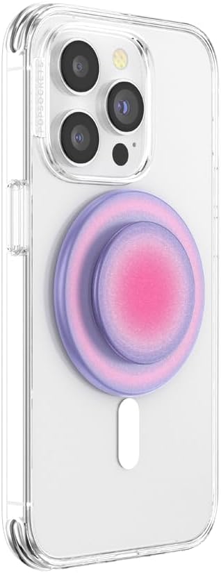 Phone Grip for MagSafe, Magnetic Holder, Phone Stand, Purple - Aura