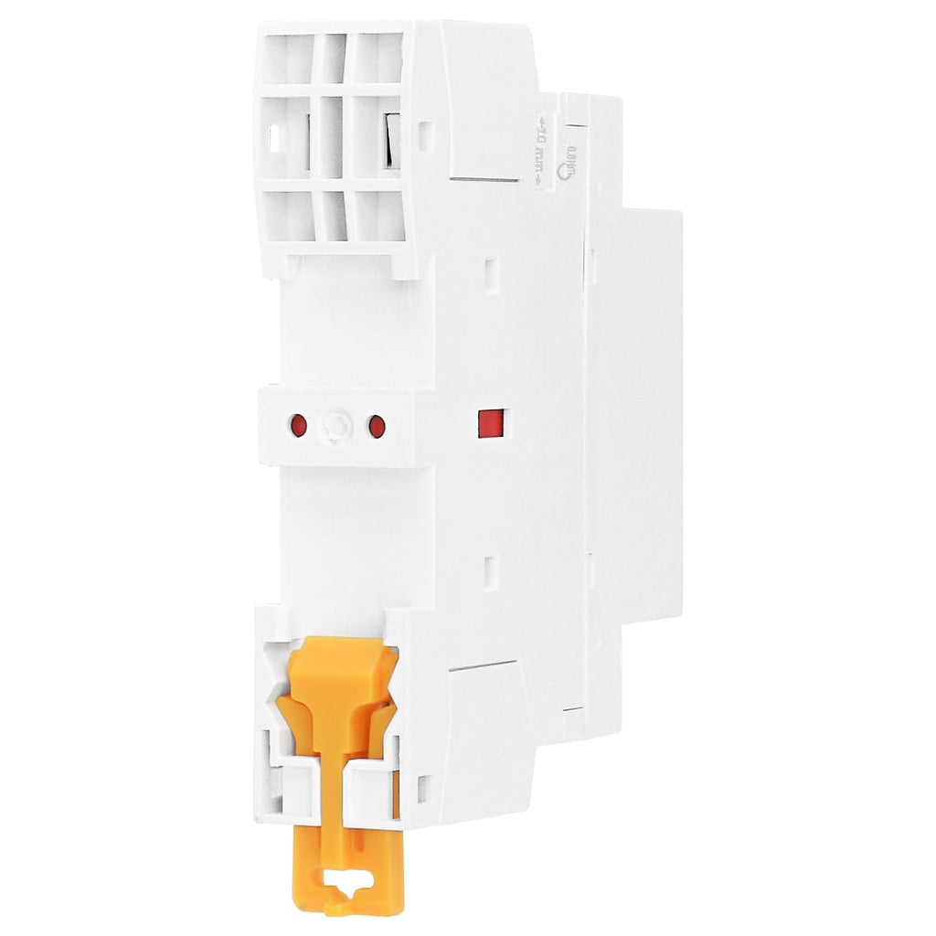 BAOMAIN 24V AC 2-Pole 20A Modular Contactor, 2NO, DIN Rail Mount