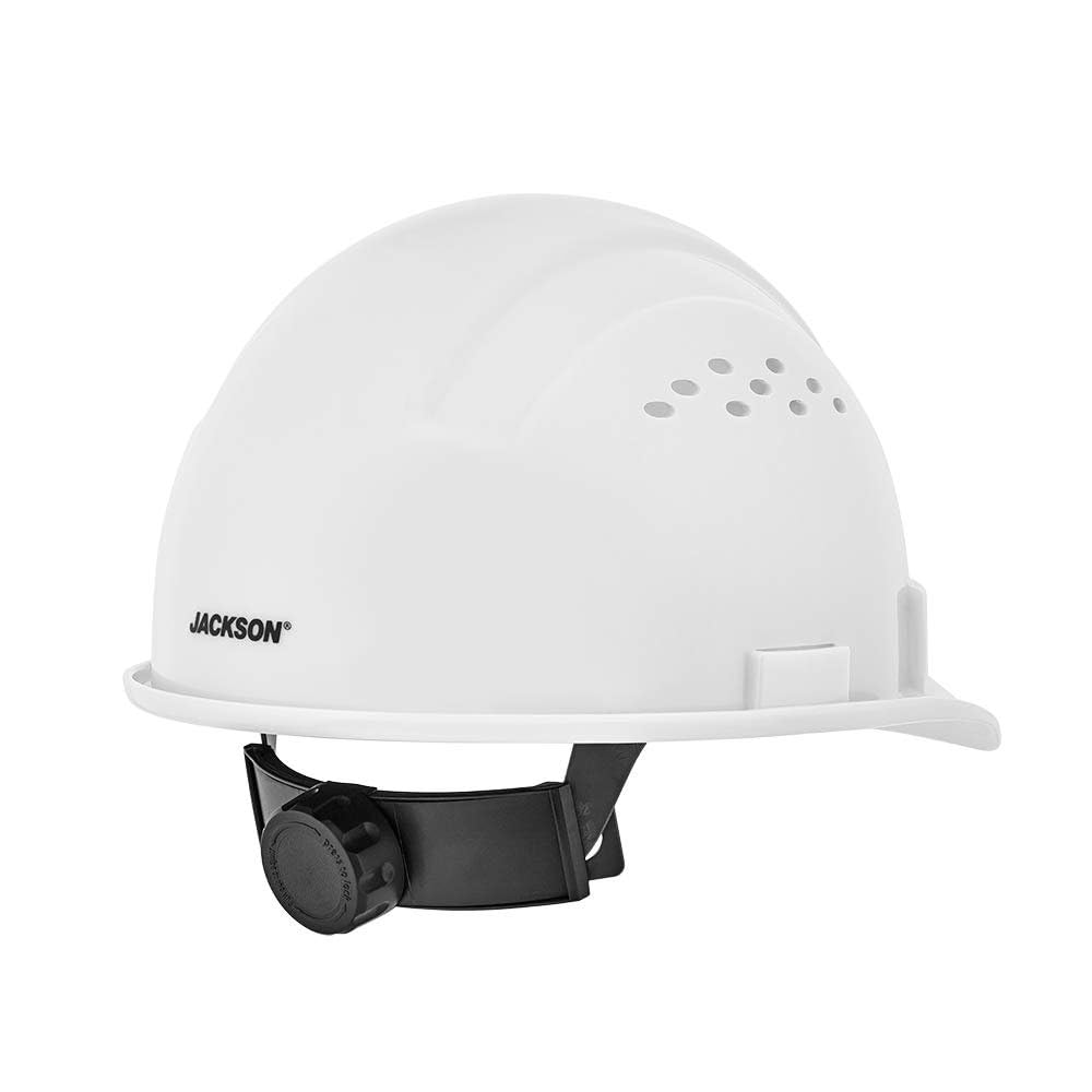 Advantage Front Brim Hard Hat, Vented, 4-pt. Ratchet Suspension, White, 20220