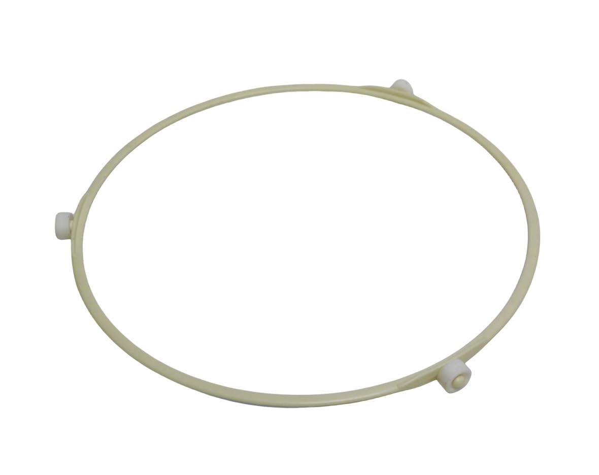 Microwave Turntable Support Roller Ring Compatible for Frigidaire 5304519347 -Yellow