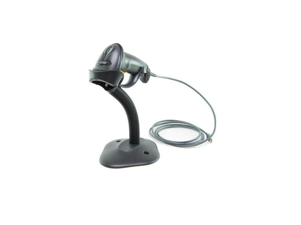 LS2208 Digital Handheld Barcode Scanner with Stand and USB Cable, Black