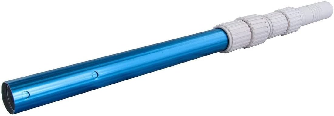 Above Ground Pool Maintenance Kit – Telescoping Pole, Leaf Skimmer Net, Vacuum Head & Pool Brush – Easy Clean Kit for