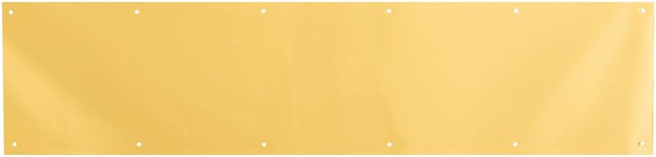 J 4617 8 x 34 In. Brass, Polished, Door Kick Plate (Single Pack)