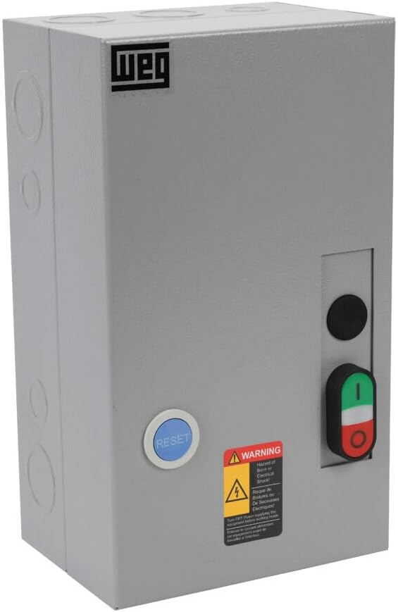 WEG Electric ESW-B50D39A-R71 50A 3-Pole Non-Combination Motor Starter 480V