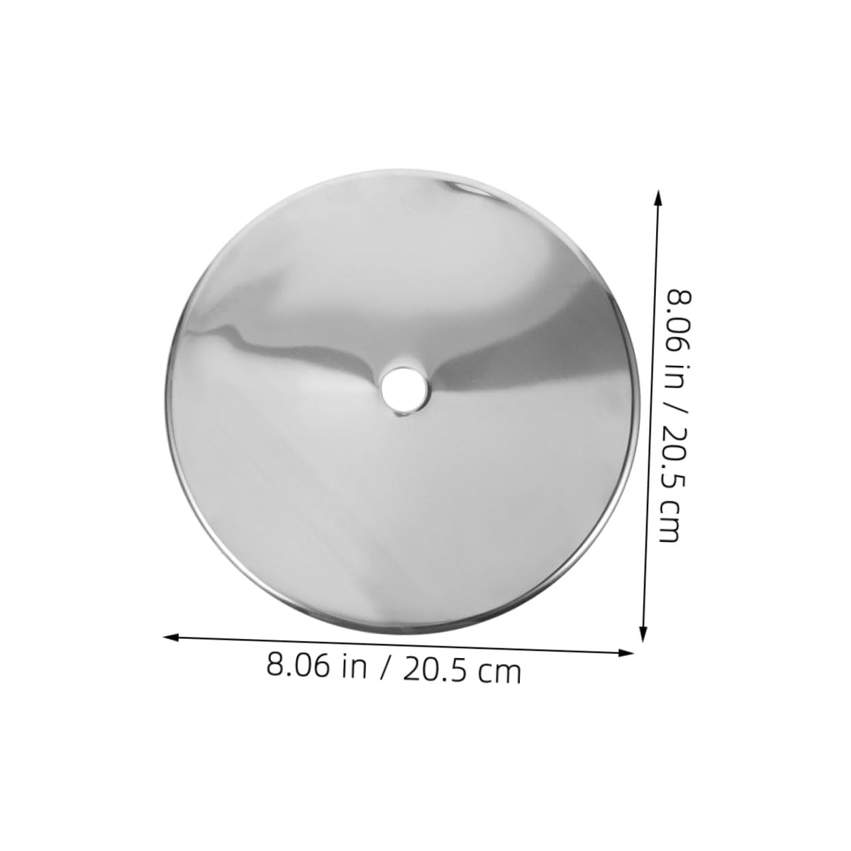Induction Diffuser Plate Stainless Steel 2pcs for Cooktop Ring
