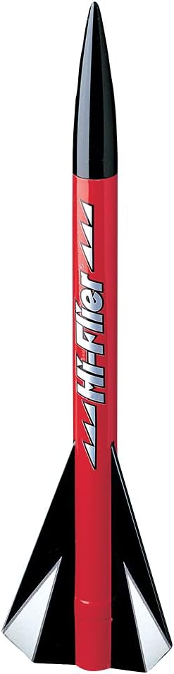 Hi-Flier Flying Model Rocket Kit, ages 10 and up with Adult Supervision under 12