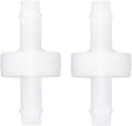 1/4" 6mm PVDF Spa Ozone Generator Ozonator One-way Check Valve 2PCS
