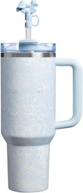 Love S.h.a.c.k Fancy Quencher Tumbler 40 oz Quencher H2.0 with box.40oz Tumbler with Handle,Double Wall Vacuum