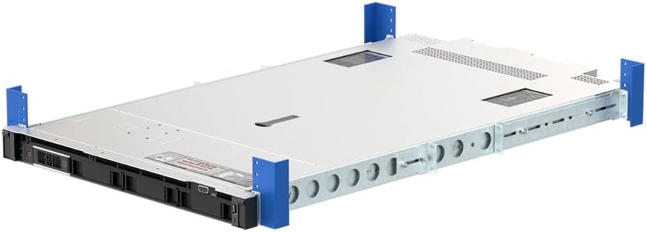 RackSolutions 1U 4 Post Sliding Rail Kit - Compatible with Dell PowerEdge R340, R440, R640 Servers