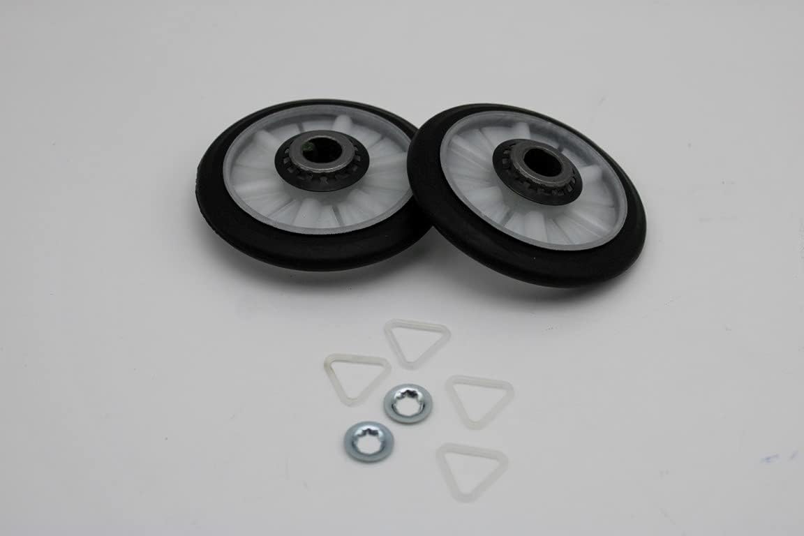 3397590 Rear Drum Support Roller Kit (2 Rollers) Compatible With Whirlpool Dryers