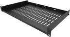 1U Vented Cantilever Server Rack Mount Shelf 12" Deep
