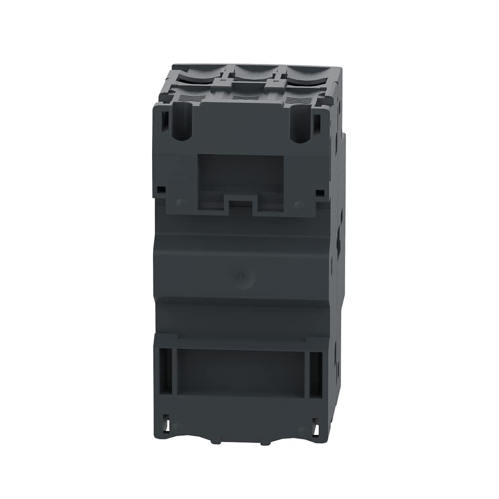 Schneider Electric GP2E05 Easy TeSys 3 Phase Manual Thermal Magnetic Motor Starter, 3 Pole, Screw Clamp Terminals, Push Button, 0.63-1 Amps