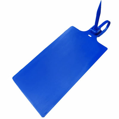Plastic Seals Shipping Tags Logistics Use Big Sign Tie Large Label Tie, 255mm Total Length, Package of 100pcs (Navy