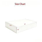 White Cardboard Boxes Shipping Packaging Boxs 20pcs Shipping Boxs Suitable E-Commerce Packaging Small L8xW5.5xH1.5 inch