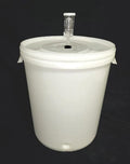 8 Gallon Primary Fermentation Bucket with Drilled and Grommeted Lid and Airlock Fermenter for Home Brewing and Wine
