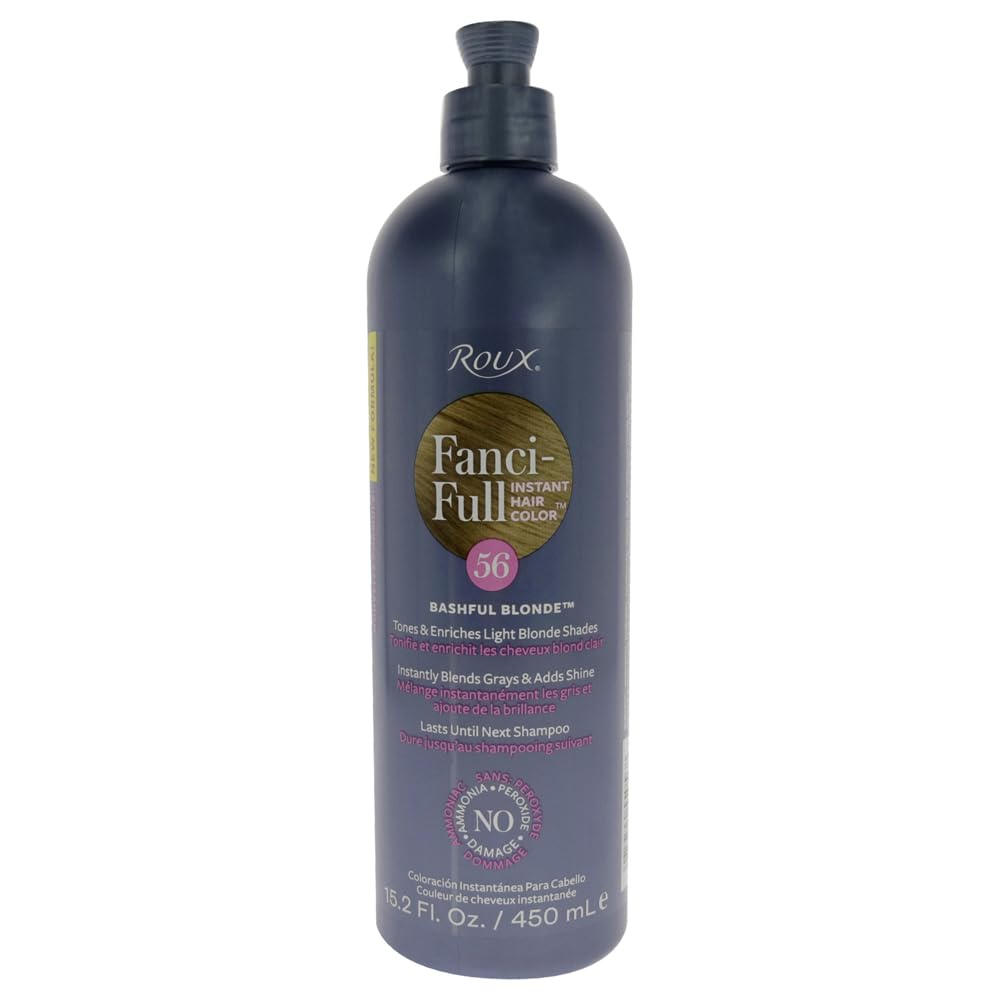 Fanci-Full Rinse Temporary Hair Color Bashful Blonde 15 oz (Model: ROU5056)