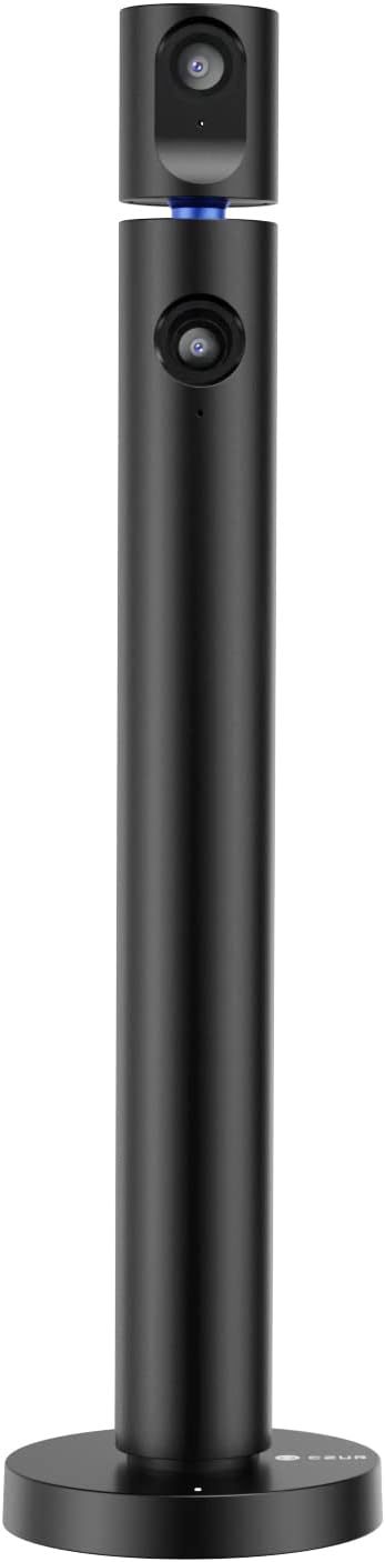 Halo X Pro Dual Webcam for PC, 1080P Web Camera with Microphone | USB Camera for Computer, 90° View, Plug & Play