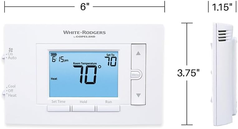 80 Series, Programmable, Single Stage Thermostat, 1F83C-11PR