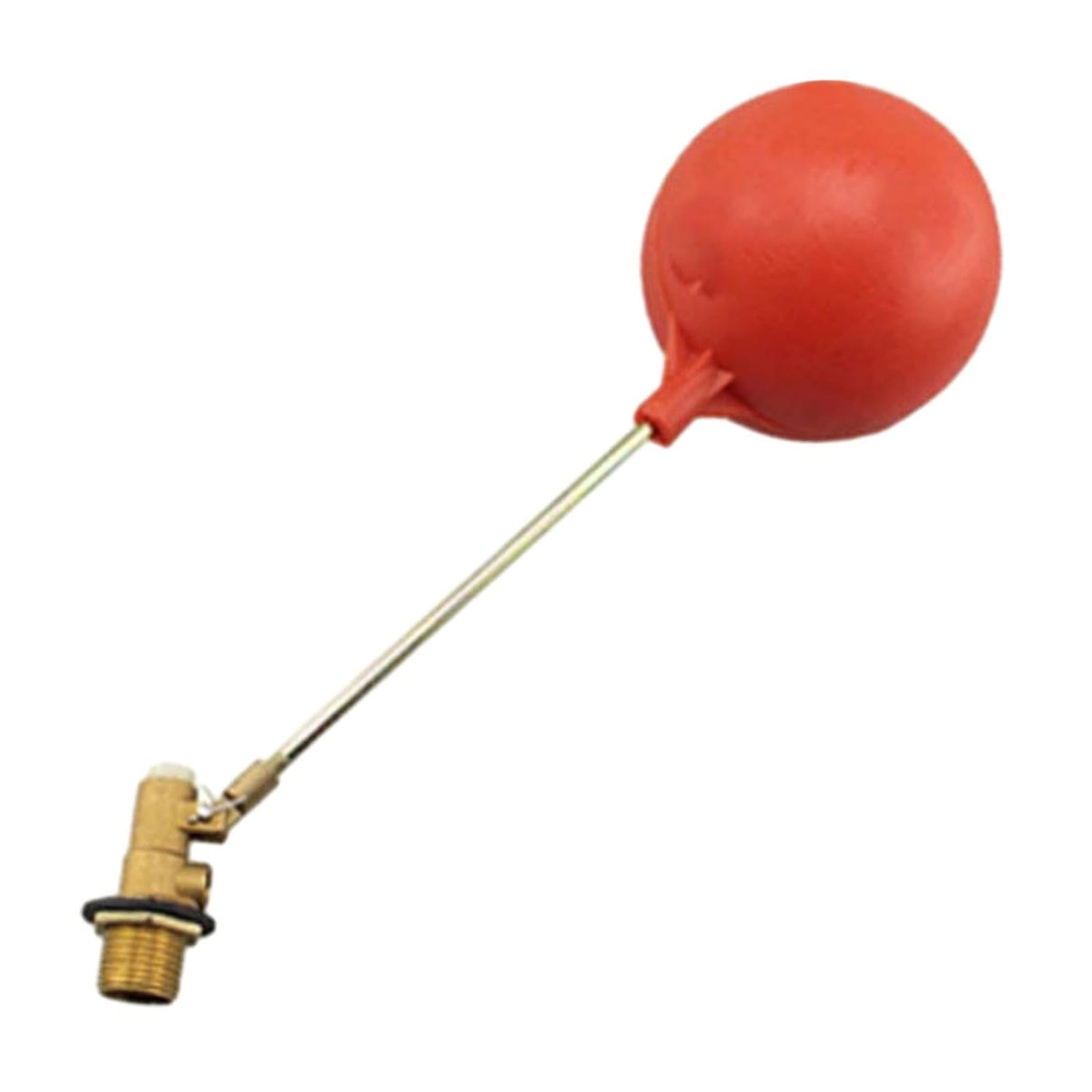 Water Tank Float Valve Floating Ball Valve Auto Fill Shut Off Switch Brass Float Valve for Stock Tank Pool Pond Aquariums, 1.5inch DN40