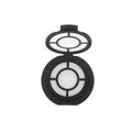Fackelmann 2 Count Reusable Coffee Capsules, Compatible with Senseo Coffee Maker, Plastic, 7 x 1 cm