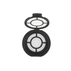 Fackelmann 2 Count Reusable Coffee Capsules, Compatible with Senseo Coffee Maker, Plastic, 7 x 1 cm