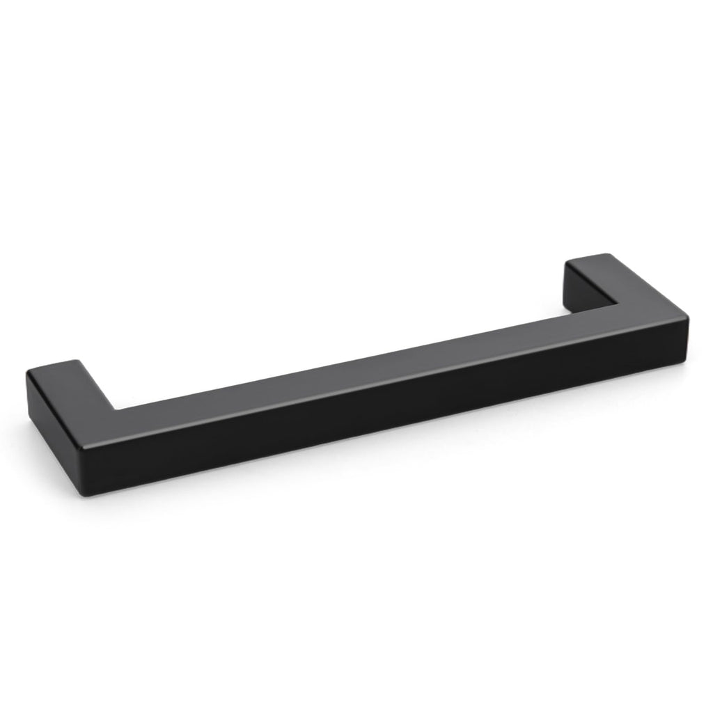 10 Pack 5 Inch Matte Black Cabinet Handles Kitchen Drawer Pulls