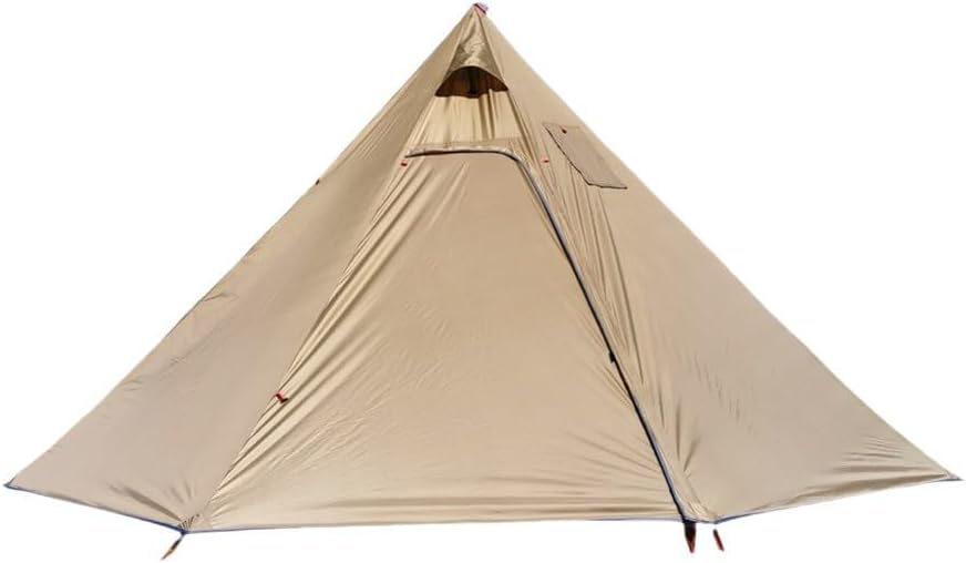 Lightweight Pyramid For Camping Tent Yurt Teepee With Fireproof Features And Ventilation For Safe Cooking Experience