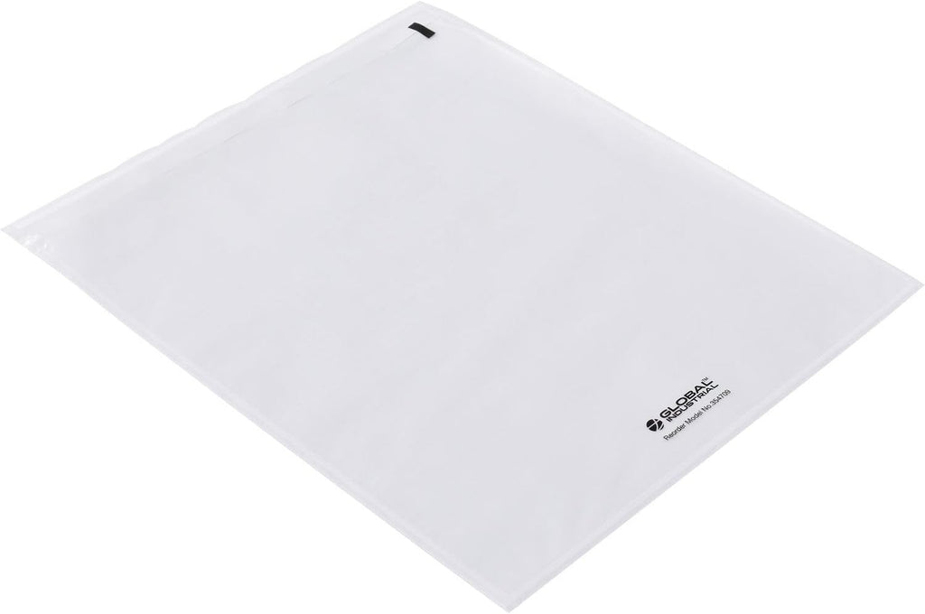 Side Opening Packing List Envelopes with Adhesive Backing, 2 Mil Thick, 12"L x 10"W, Clear, 500/Pack, Tamperproof