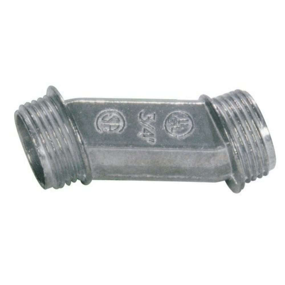 Morris 14462 Rigid Offset Nipple, Zinc Die Cast, 1" Thread Size, 2-Pack
