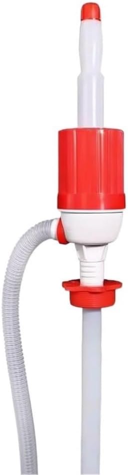 Manual Siphon Drum Pump 7 GPM with 48in Hose Kit for 55 Gallon Drums