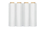 4 Rolls Heavy Duty 18" x 1500 ft 80 Gauge Premium Clear Pallet Wrap Stretch Wrap Shrink Film - Best Quality 40 Lb Per