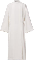 Priest Clergy Alb Pleats Front Wrap Alb Vestments